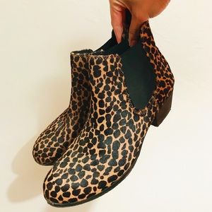 Vince Camuto Calf Hair Cheetah Print Boots